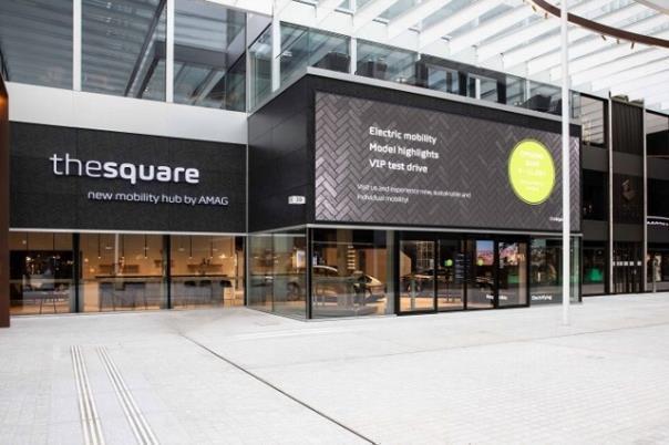 The square - new mobility hub im Circle im Flughafen Zürich